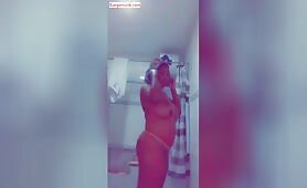 Nkechi Displays Her Breast on Live Cam