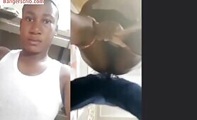 19 Year Old Local Naija School Girl Drops Her Panties Down And Gets Fucked Hard Doggy