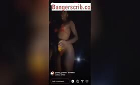 Premly Prem And Her Friend Rub And Flash Their Pussy On Instagram Live 