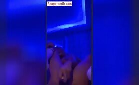 Bobrisky’s Former P.A “Oye Kyme” Turns On The Sexy Blue Light As She Masturbates