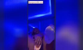 Bobrisky’s Former P.A “Oye Kyme” Turns On The Sexy Blue Light As She Masturbates