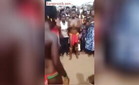 African Village Girls Dancing Naked