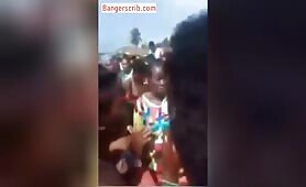 African Village Girls Dancing Naked